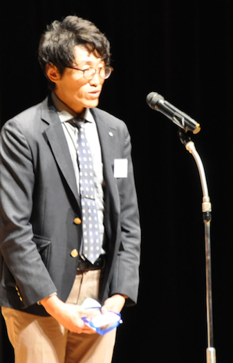 受賞した、多摩営業課　森武規